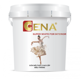 SƠN NỘI THẤT CAO CẤP SIÊU TRẮNG - CENA SUPER WHITE FOR INTERIOR