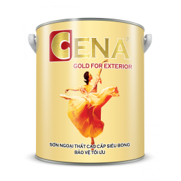 SƠN NGOẠI THẤT CAO CẤP SIÊU BÓNG BẢO VỆ TỐI ƯU - CENA GOLD FOR EXTERIOR